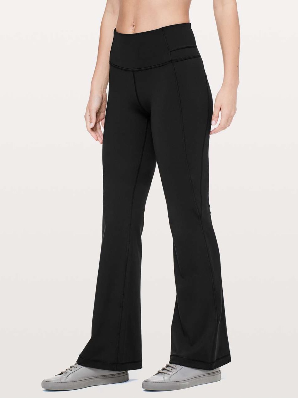 Lululemon Groove Pant Flare Black Womens Size 10